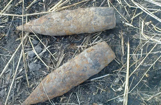На полтавщині виявили 16 снарядів часів Великої Вітчизняної Війни в кількості 16 штук (Фото) — фото 1