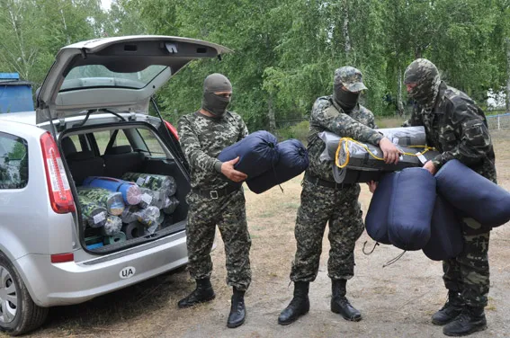 На Полтавщині тривають практичні навчання новоствореного батальйону особливого призначення (Фоторепортаж) — фото 6