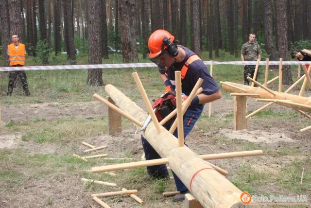 На Полтавщині відбулися обласні змагання вальників лісу (Фоторепортаж) — фото 4
