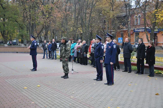 В Полтаві зустріли міліціонерів, які повернулися із зони АТО (Фото) — фото 2