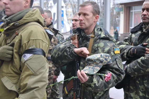 Понад 50 бійців спецбатальйону «Полтава» повернулиcя з зони АТО (Фоторепортаж) + (Відео) — фото 5